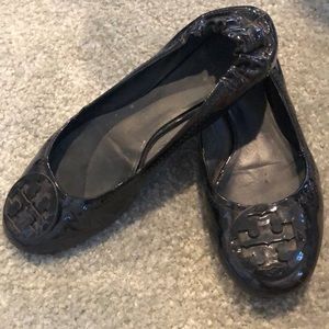 Tory Burch patent leather flats